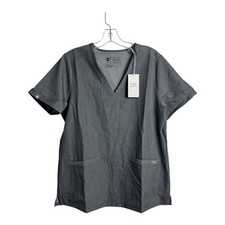 NWT Figs Casma Three Pocket Top Size Medium Gray