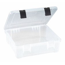 Plano 708001 Storage Box With 1 Compartments, Plastic, 5 1/4 In H X 16 In W
