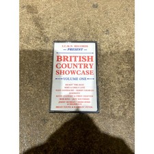 British Country Showcase Volume One I.C.M.N. Records Country Cassette Album