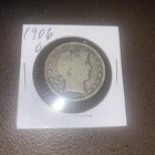 1906 O Barber Half Dollar