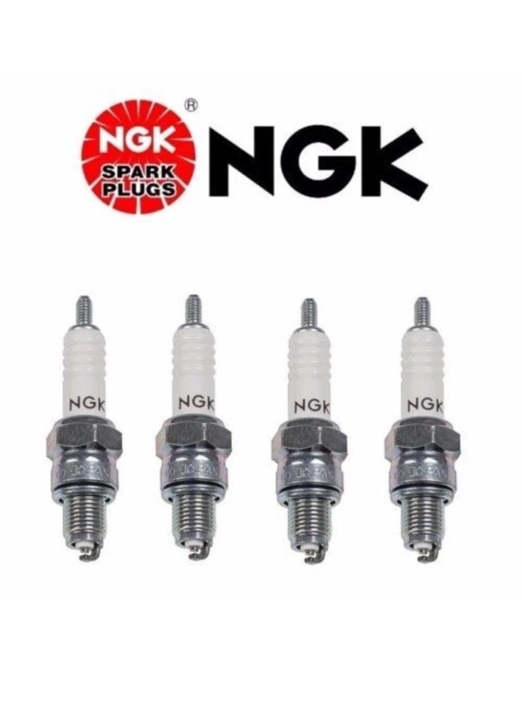IN STOCK USA Set of 7NON-RESISTOR NGK B7ES Spark Plugs Kawasaki  NGK # 1111