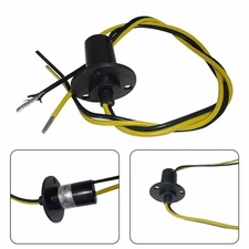 1 * 2-Wires Wind Turbine Generator Slip Ring Electrical Slip Ring Collector Ring