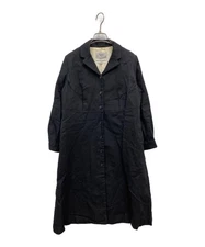 YAECA Wool linen chester coat Size: S Black 165215 Men