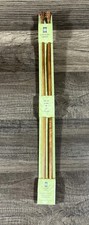 Lantern Moon 14" Rosewood Single Point Knitting Needles US 10 6mm
