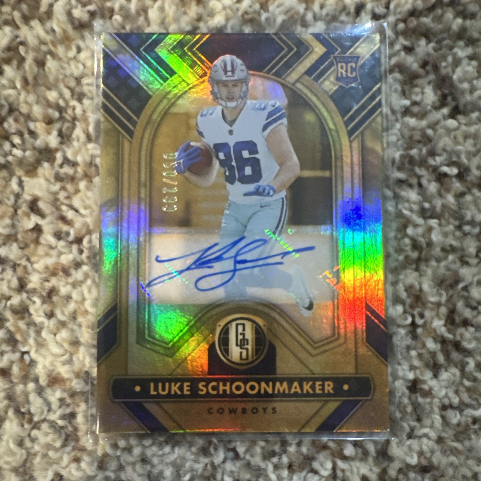 Luke Schoonmaker Panini Gold Standard #164 Autograph