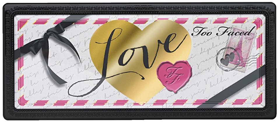 Too Faced Love Eyeshadow Palette+Black Waterproof Eyeliner-Pristine Package-NIB - Image 3 of 3