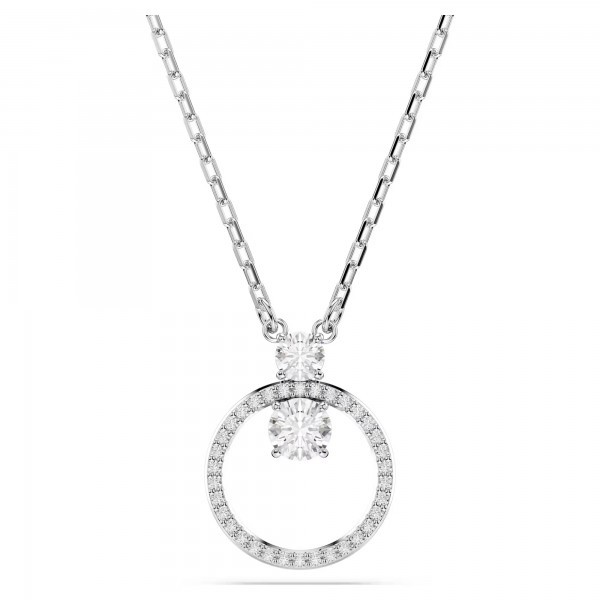 Swarovski Donna Grigio Collana Con Pendente Constella - Immagine 2