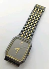 SEIKO, Unisex, 25mm, Gun Metal, Gold/Black Tone, 5P31-5A50, New Battery, Runs
