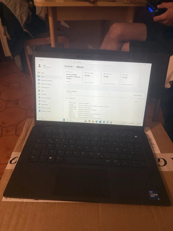 Dell Latitude 7320 · i5-1145G7 · 8GB · 500GB, foto 1 di 5