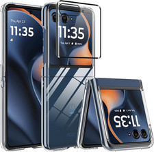 Case for Motorola Razr 2025,Razr 2025 Phone Case with Screen Protector,Slim Thin