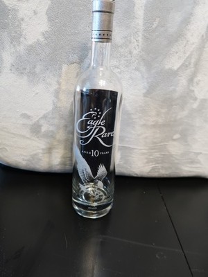   Eagle Rare 10 Year Bourbon Whiskey Bottle & Cork 750mL empty Buffalo Trace  