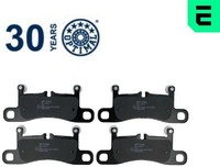 Optimal BP-12918 Bremsbelagsatz FüR Scheibenbremse Bremsbelagsatz FüR Porsche
