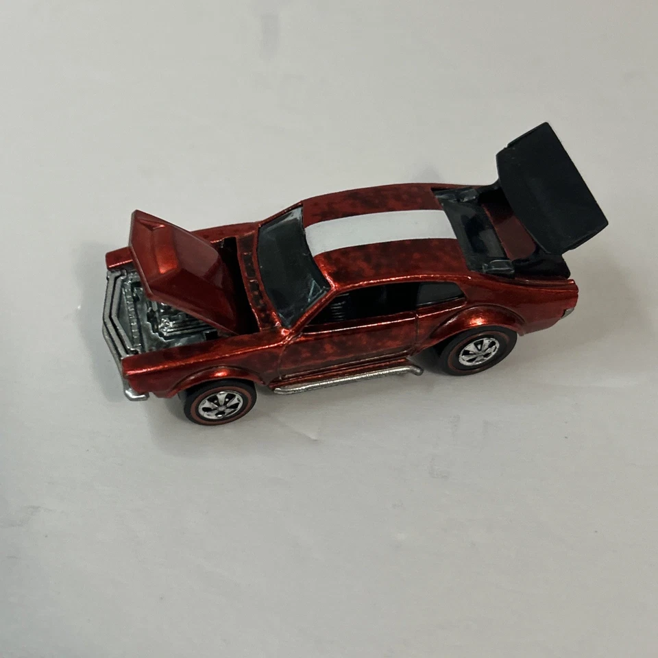 Mattel 1969 vintage Hot Wheels Redline Mighty Maverick rojo EE. UU. Gran forma Foto 4 de 4