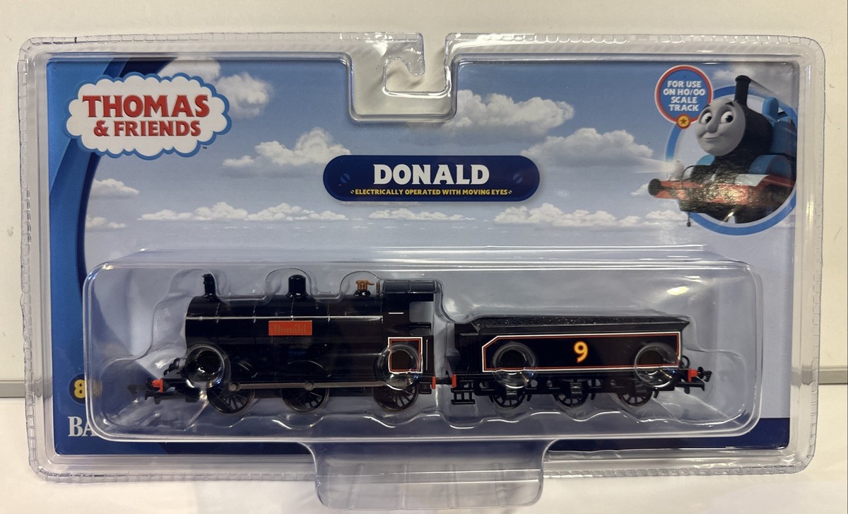 Bachmann HO Scale Thomas & Friends Donald Engine & Tender W