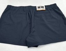 32 Degrees Women's Pull On Shorts, Navy, Size XXL