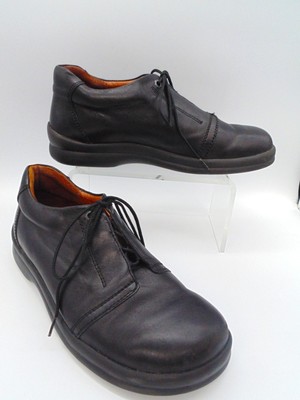 BIRKENSTOCK Black Leather Oxford Footprints EU 41 ~ US  display picture 2