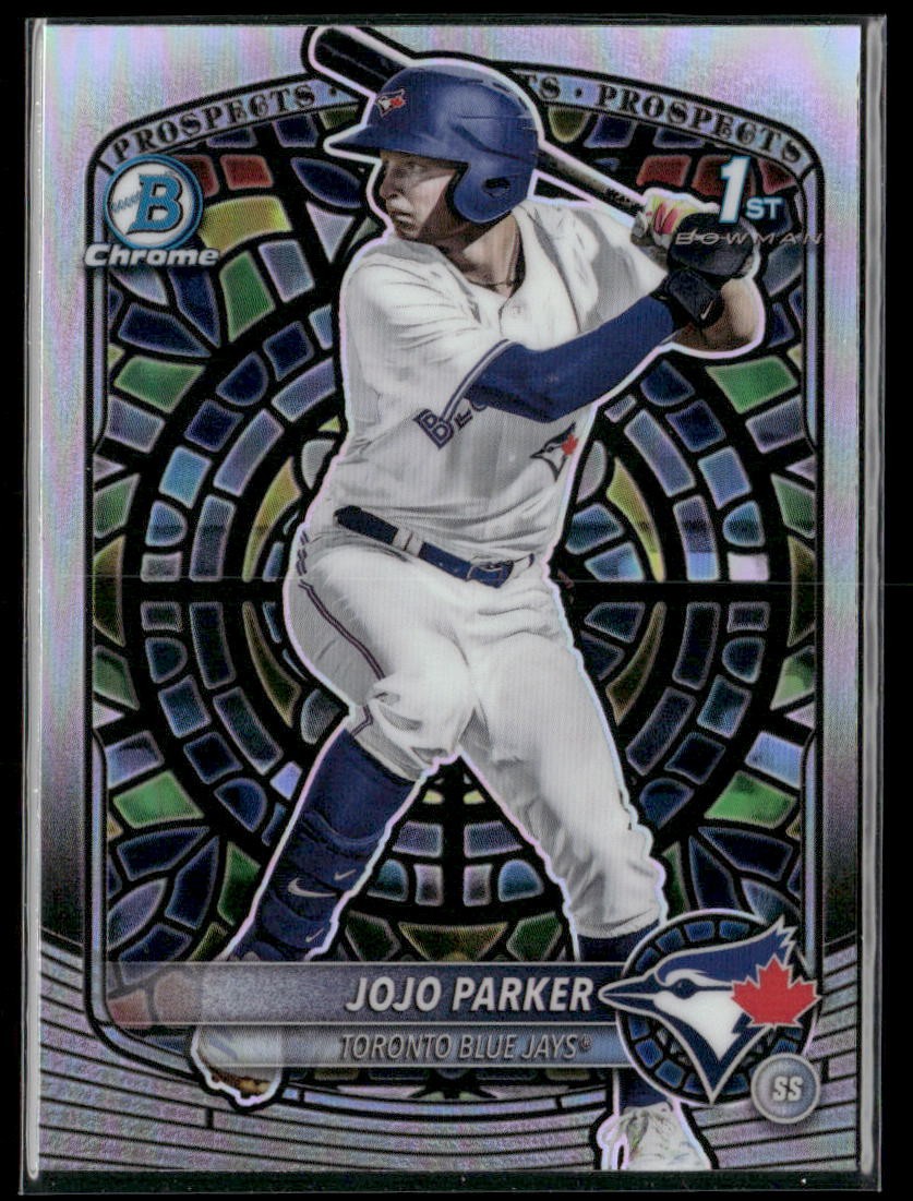 2025 Bowman Draft #BDC-8 JoJo Parker Chrome Etched in Glass SSP