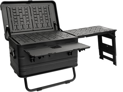 Camplife Santiago Küchenbox mit separatem Seitentisch