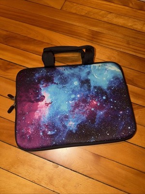Galaxy Laptop Carrying Sleeve Chromebook Case Fits  11 - 12.5  Devices