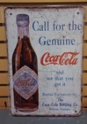 Coca Cola vintage metal sign Retro Man Cave Wall Decor Item #A-57