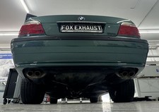 Fox Duplex Sportauspuff-Anlage BMW 7er E38 730i 735i 740i je 2x63mm Dieseloptik