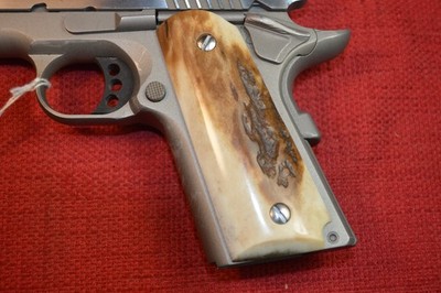Genuine Sambar Stag Defender Model Grips A Fabulous Pair