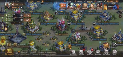 Compte State Of Survival – Full 5 étoiles – 300M De Puissance – Top 16 – PC/iOS/Android