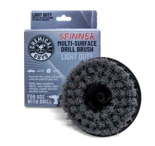 Chemical Guys Spinner Drill Brush - Light Duty