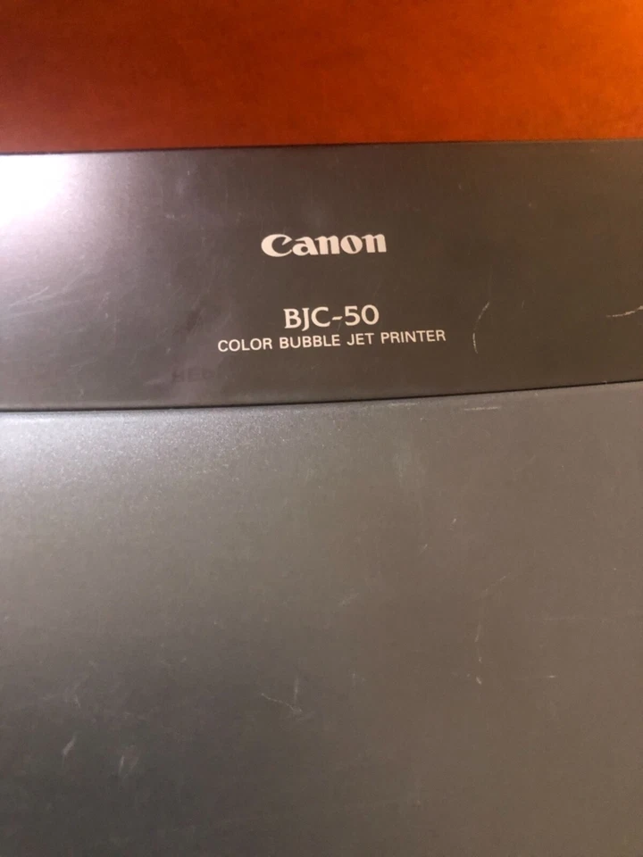 Canon bjc-50 Printer Portable Color Bubble Jet - Image 2 of 4