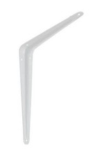 12 Pack 5" X 6" Utility Shelf Bracket - White