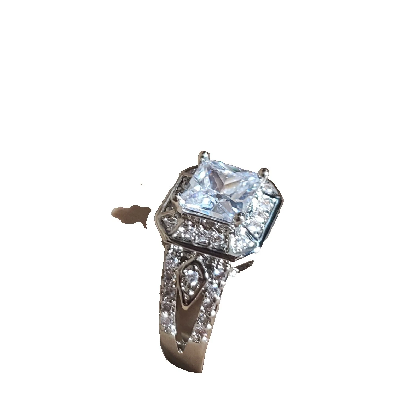 Anillos de moda Chapado en Platino de cobre