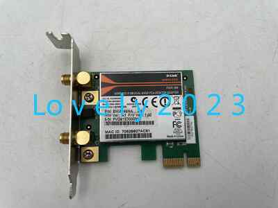 1pc used D-LINK DWA-566 PCIE wireless NIC