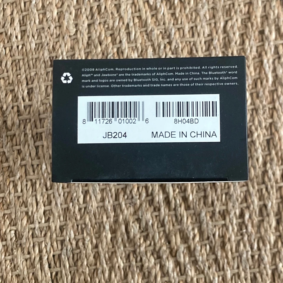 BRAND NEW Jawbone Earwear Noise Assassin Bluetooth Headset Gold JB204 Sealed! - Image 2 of 3