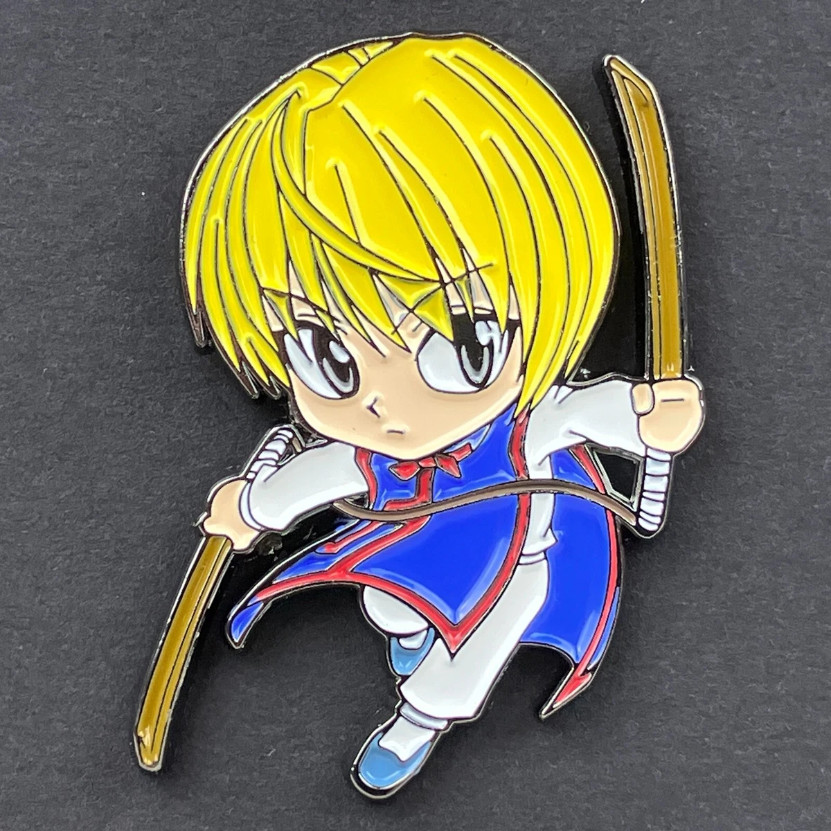 Detailed screenshot of kurapika from hunter x hunter