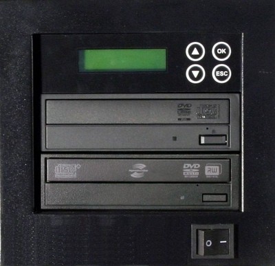 MediaStor #a30 LS 1-1, 1 to 1 Target DVD Duplicator LightScribe Disc Publishing