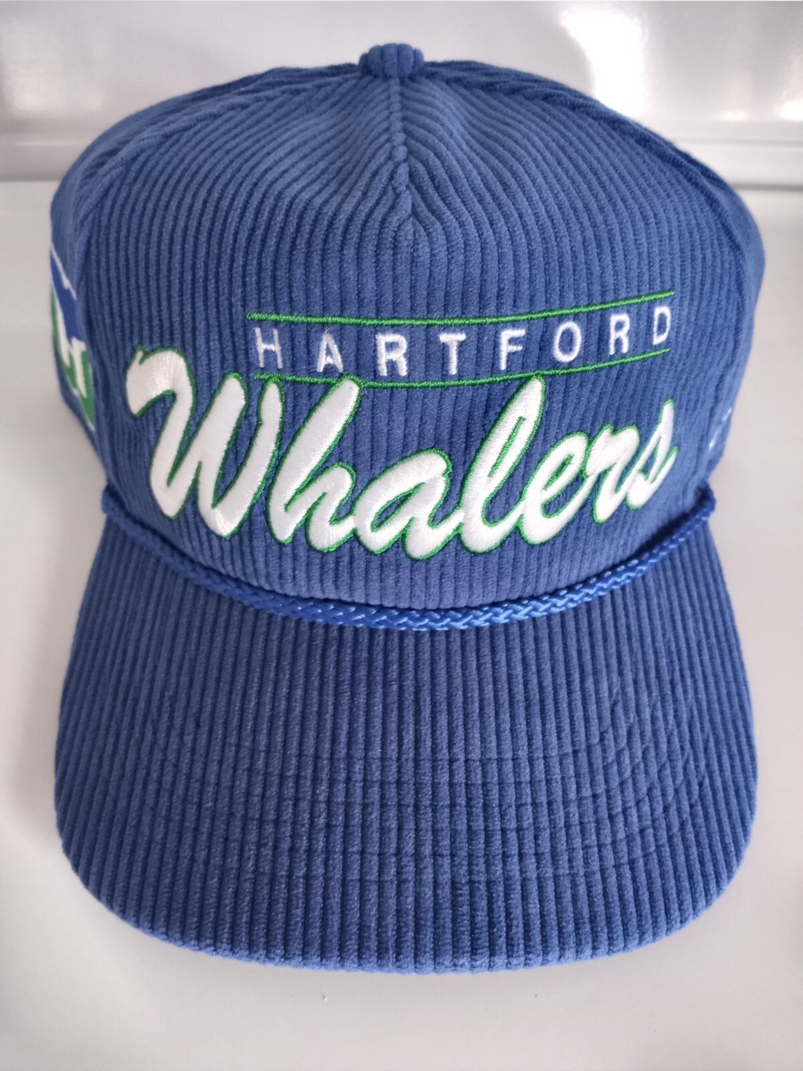 47 Brand Hartford Whalers Corduroy Hat Mens Blue Snapback