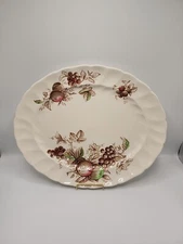 Johnson Brothers "Harvest Time Brown" 15 1/4 Inch Platter
