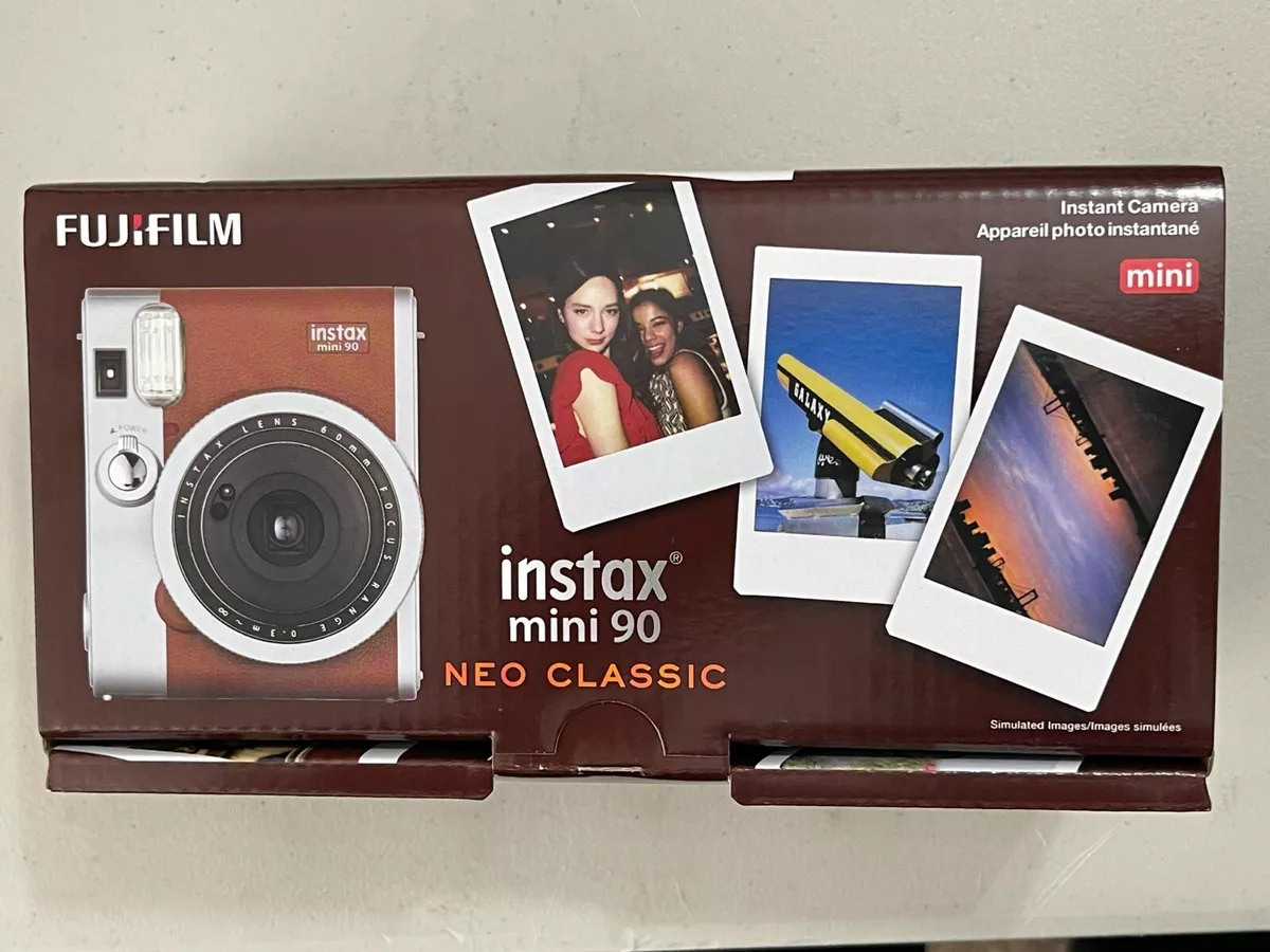 Fujifilm Instax Mini 90 Neo Classic Instant Film Camera - Brown - Fast  Shipping.
