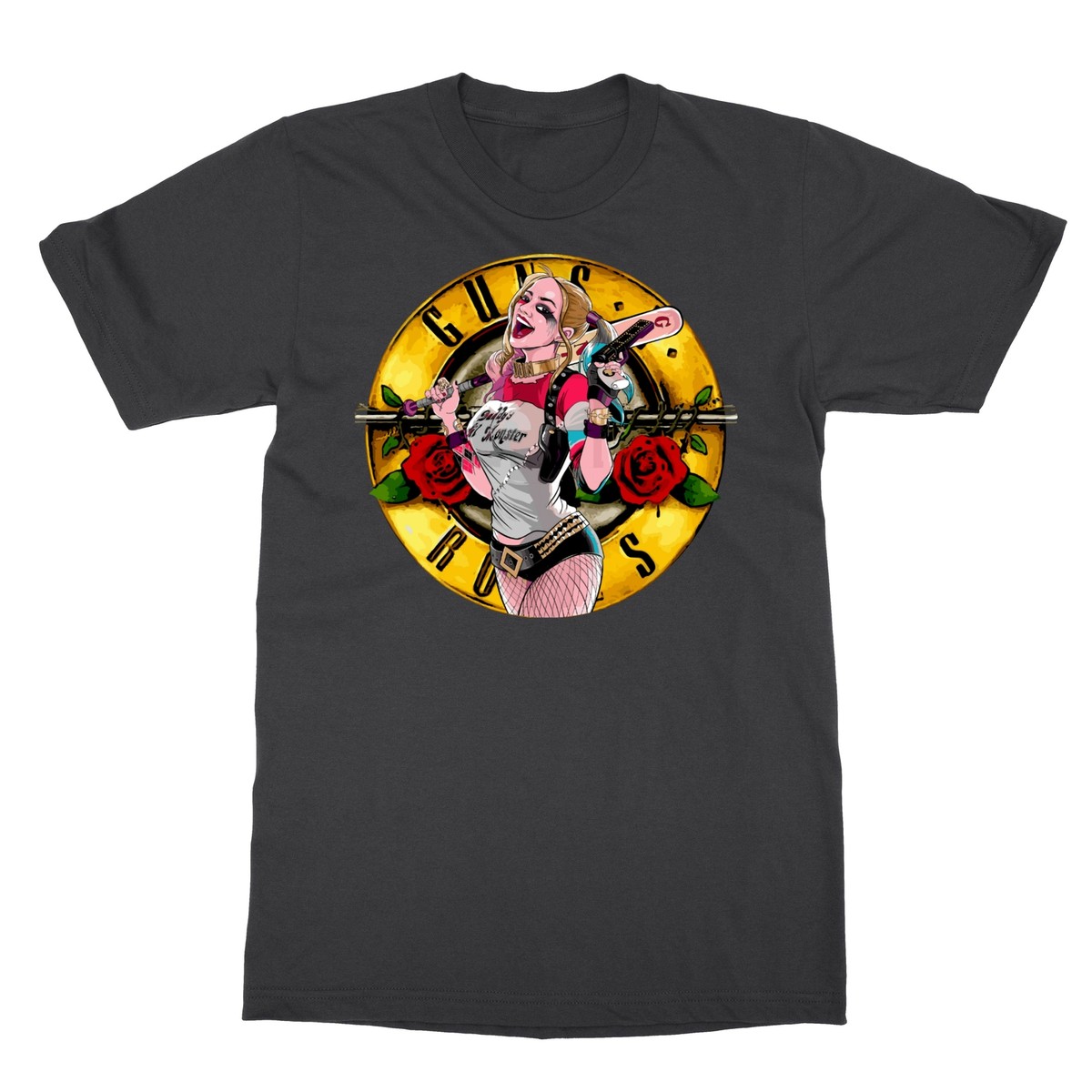 New Harley Quinn Rose Limited Edition Men's T-Shirt | eBay
