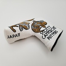 SCOTTY CAMERON KOI FISH JAPAN WHITE PUTTER COVER 1/100