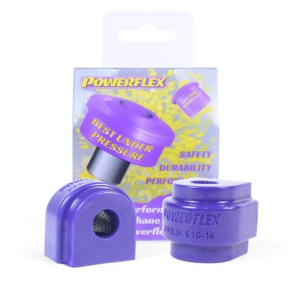 PFR36-610-14 POWERFLEX Rear Anti Roll Bar Bush fit Fiat
