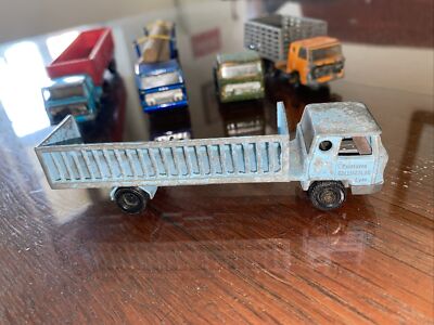 MAJORETTE rail route MODELLAUTO 1/100 auto bernard camion truck rouge pinder red