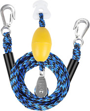 Cuerda de remolque para barcos con conector r pido de acero inoxidable