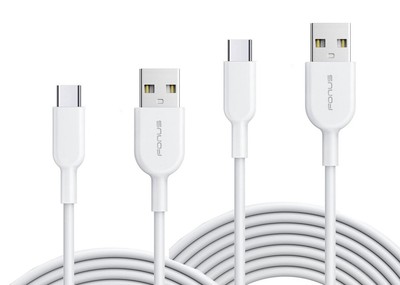 For Samsung Galaxy S23 S22 S21 Ultra 3ft and 6ft Long USB-C Cables Fast Charge
