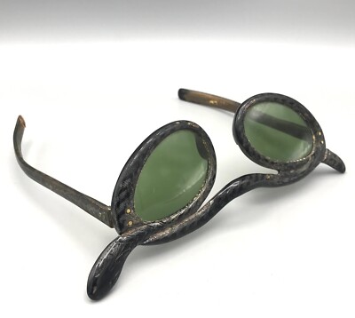 Paulette Guinet Sunglasses Black Mod VTG NWOT Paulette Guinet Vintage Rare 1950s Snake Sunglasses - Paris  main image 3