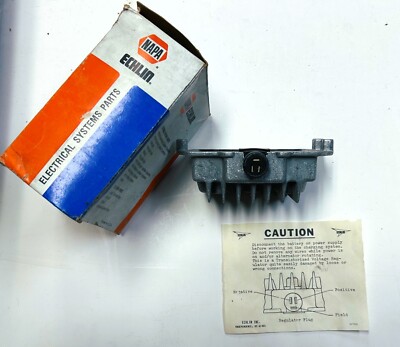 NAPA Echlin VR154 Voltage Regulator - NOS - 12V - GM, Dodge, Buick, Intl. Scout