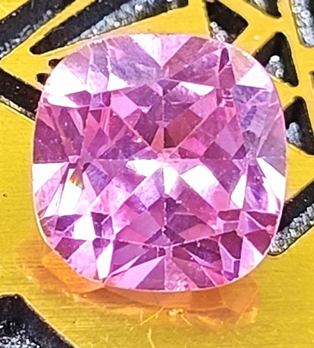 Preciosa venta de 7,05 quilates zafiro rosa corte cojín piedra preciosa natural suelta 10x5 mm UU - Imagen 8 de 8