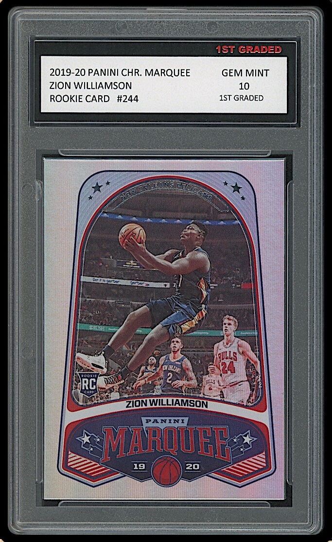 zion williamson graded rookie card Amazon.com: Zion Williamson Rookie Card 2019-20 Panini Mosaic #209 PSA 10 :  Collectibles & Fine Art main image 0