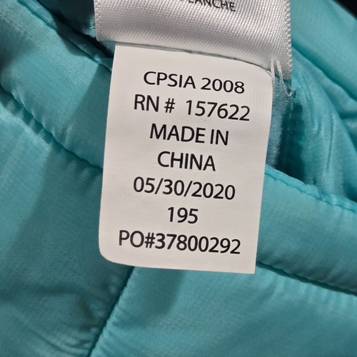 Eddie Bauer Coat Jacket Reversible Puffer Teddy Bear Girls size M - Picture 6 of 9