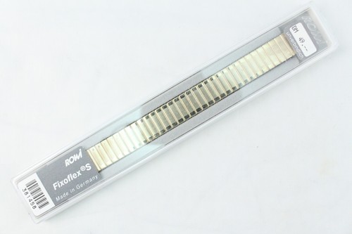 Rowi Fixoflex 15mm Zugband Flexband Edelstahl Gold Made in Germany OVP